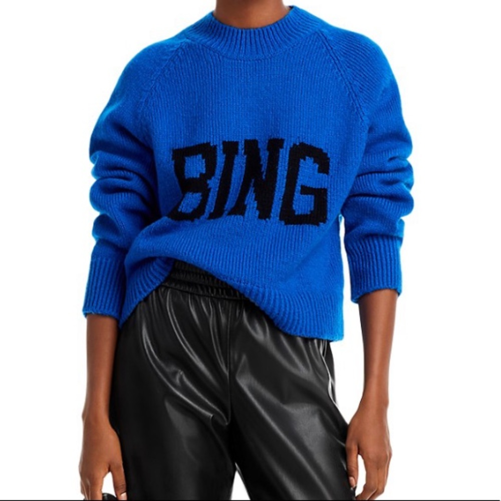 Anine Bing Kendrick Logo Sweater